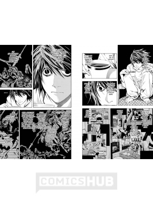 Манга Тетрадь смерти. Death Note. Black Edition....